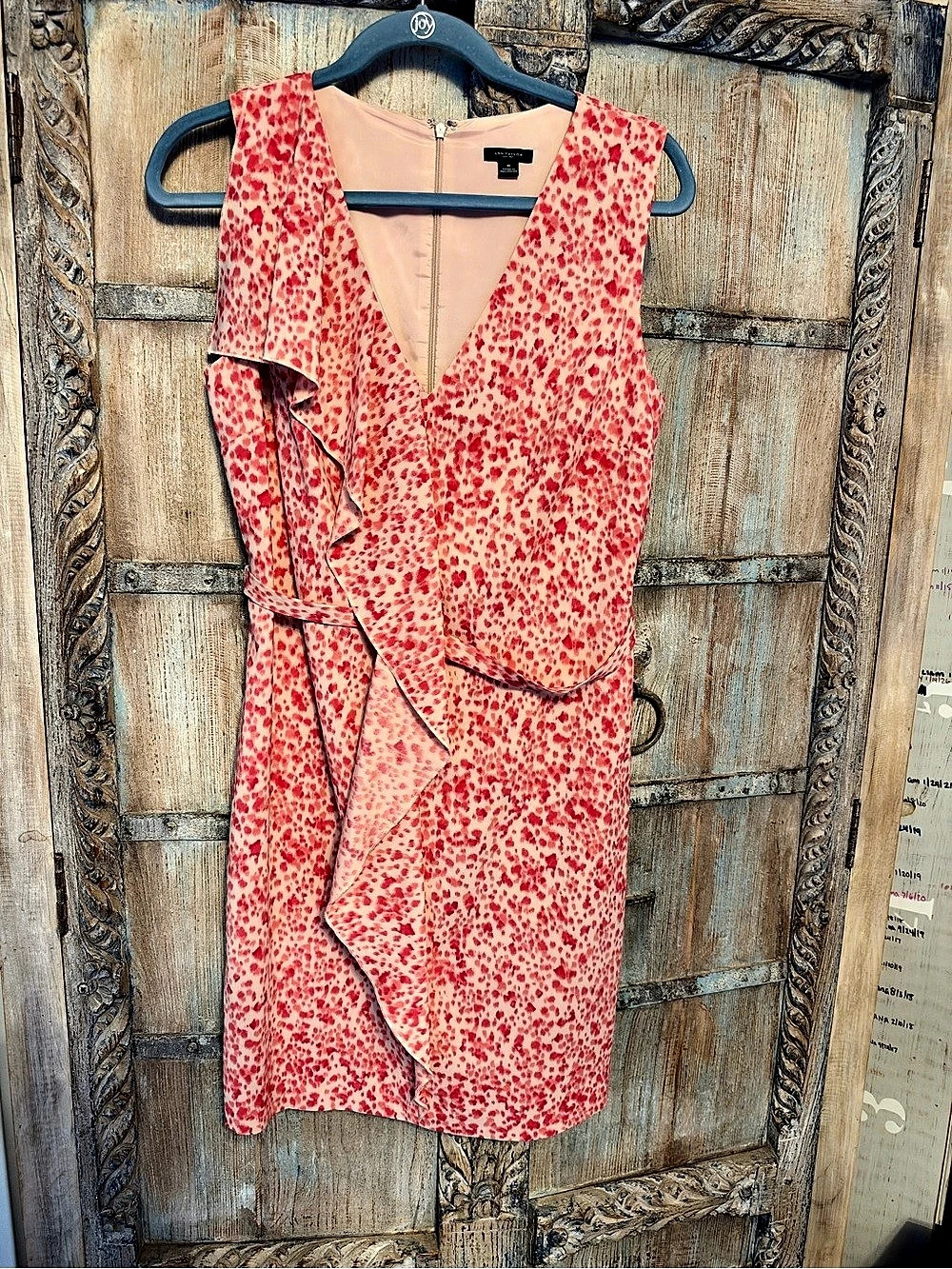 Ann Taylor Abstract Print Mini Dress Size 8 Like New